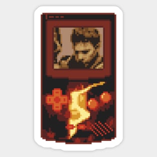 Resident Evil 5 Handheld Pixel Art Sticker